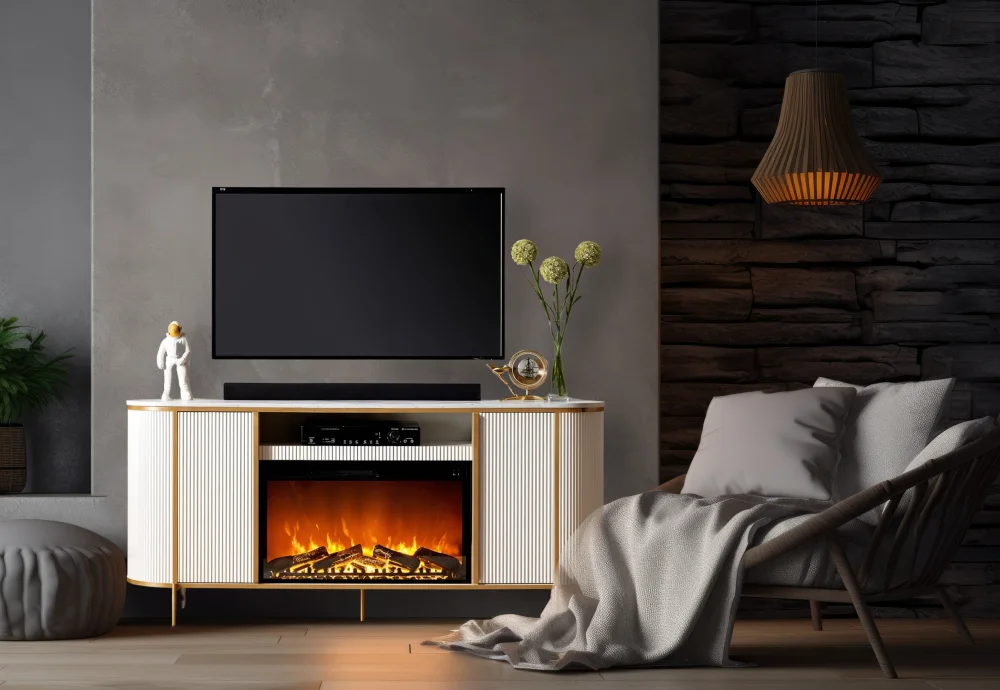 best freestanding electric fireplace