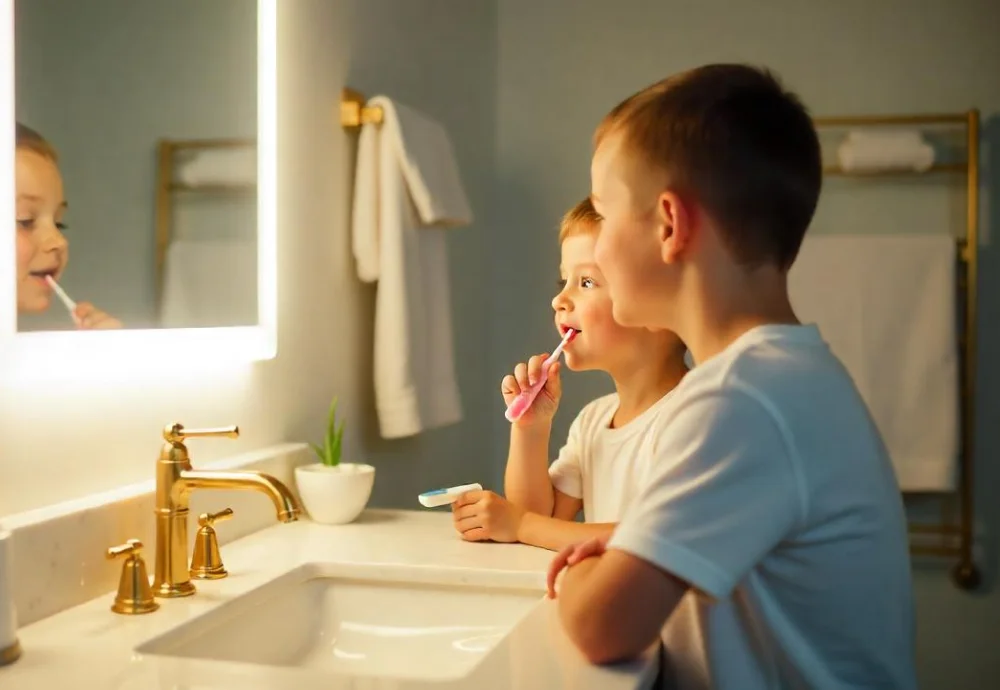 large bathroom vanity mirrors