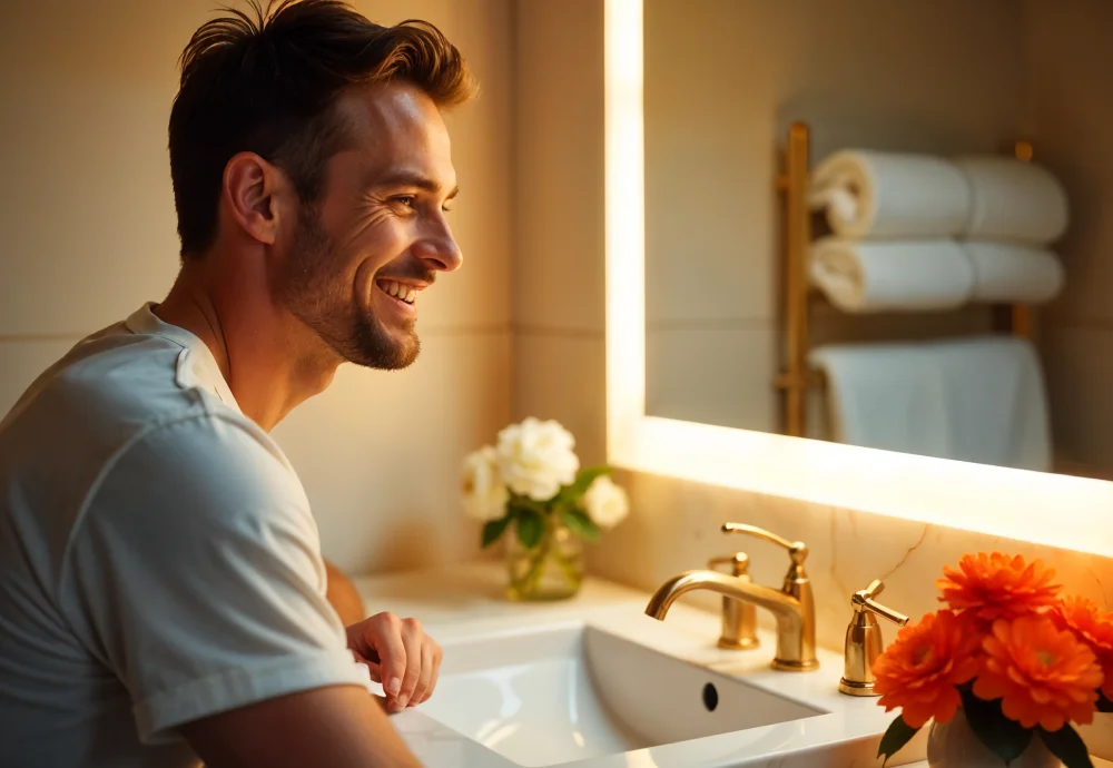 large bathroom vanity mirrors