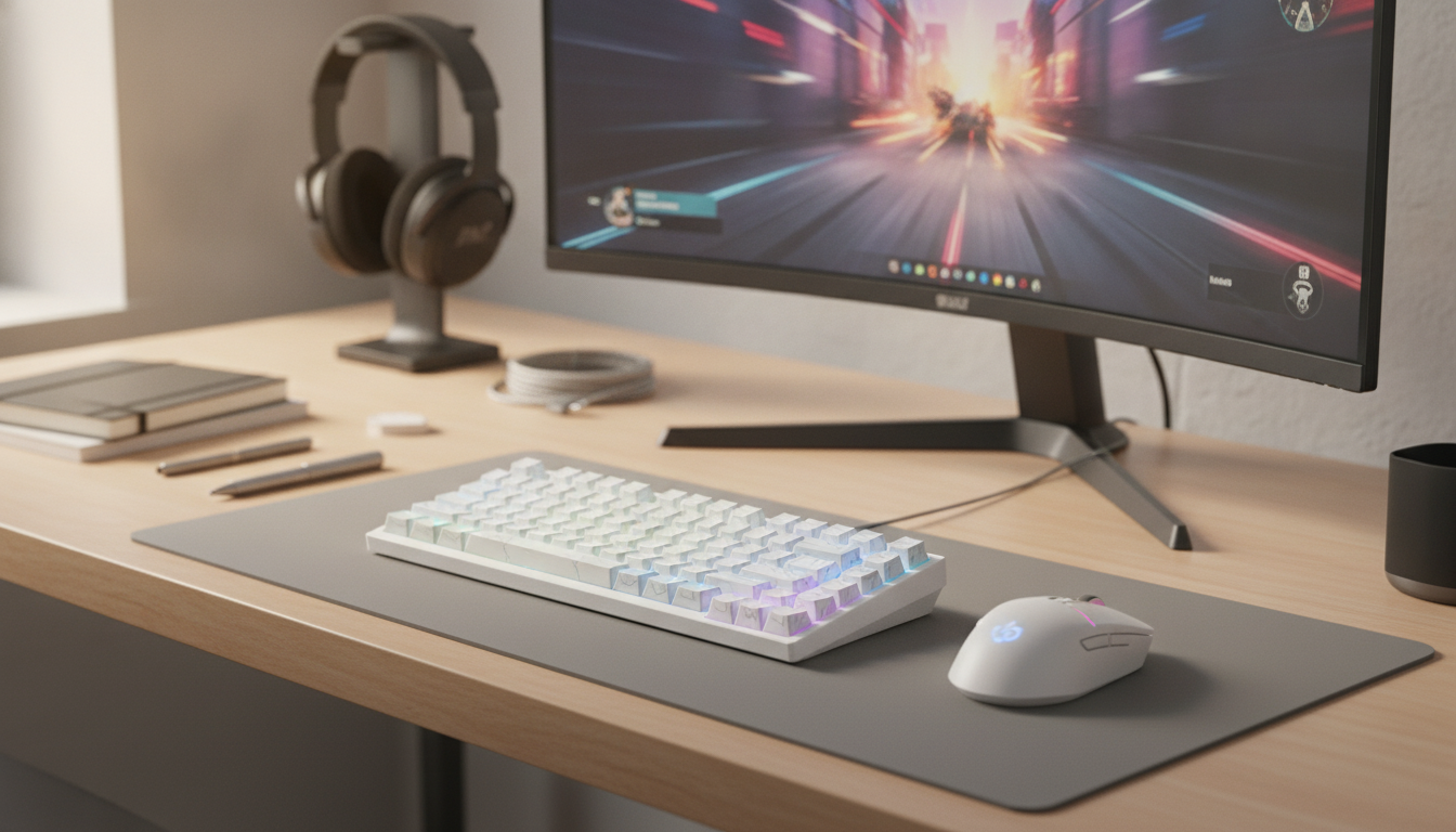 75% Magnetic Wireless Keyboard: Rapid Trigger & 8K Polling