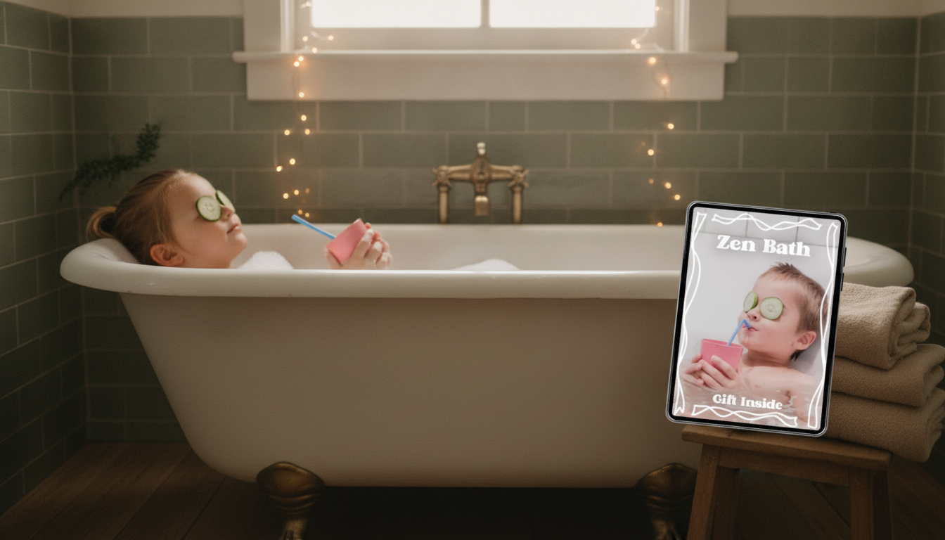 Zen Bath Checklist: Calm Kids Bath Routine for Bedtime