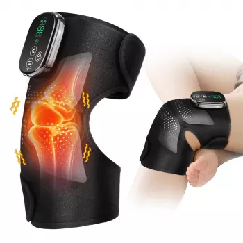 Wearable Infrared Knee Massager: Heat + Red Light Relief